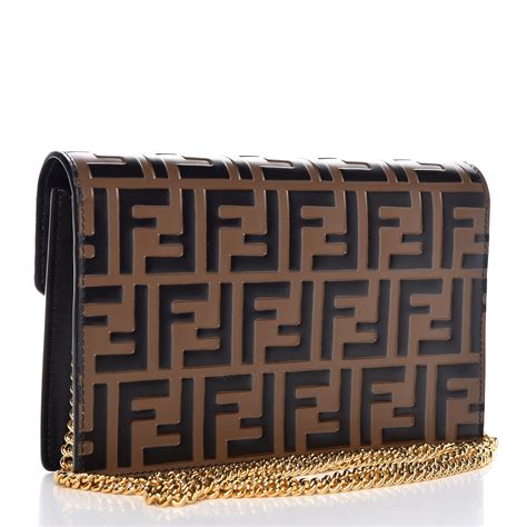 fendi zucca wallet on chain.